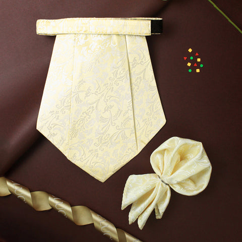Cravat and Pocket Square Set for Men