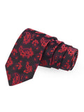 Peluche The Red Allure Microfiber Necktie For Men