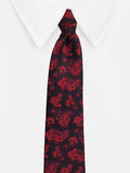 Peluche The Red Allure Microfiber Necktie For Men