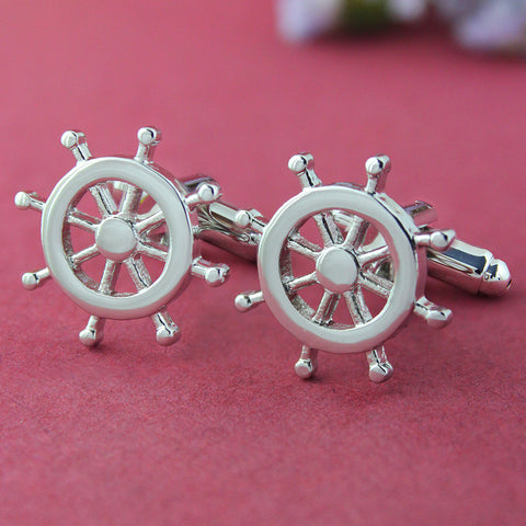 Peluche Steering my way - Cufflinks Brass, Metal
