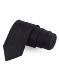 Peluche The Black Lush Microfiber Necktie For Men