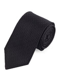 Peluche The Black Lush Microfiber Necktie For Men