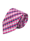 Peluche The Robust Check Microfiber Necktie For Men