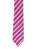 Peluche The Robust Check Microfiber Necktie For Men