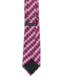 Peluche The Robust Check Microfiber Necktie For Men