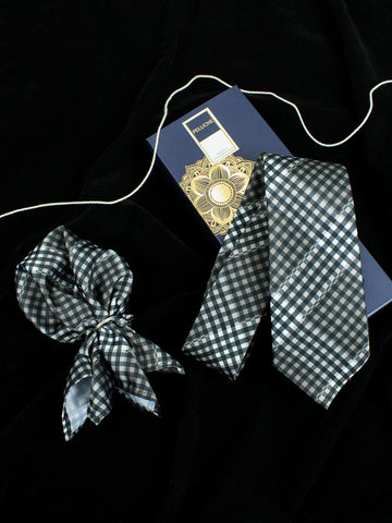 Neck Tie and Pocket Square Set for Men