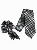 Neck Tie and Pocket Square Set for Men