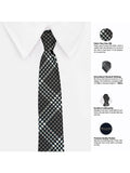 Neck Tie and Pocket Square Set for Men