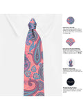 Peluche The Pink Assort Pink Necktie for Men
