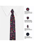 Peluche The Floral Vine Microfiber Necktie For Men