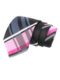 Peluche Wide Checkered Necktie For Men