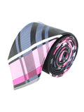 Peluche Wide Checkered Necktie For Men