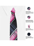 Peluche Wide Checkered Necktie For Men