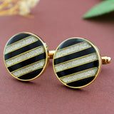 Peluche Bigger the Better - Gold Cufflinks Brass