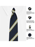 Peluche Striped Lines Necktie For Men