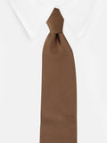 Peluche Solid Self Checkered Necktie For Men