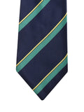 Peluche Gracious Striped Navy Blue Neck Tie For Men