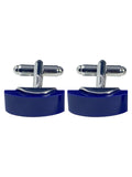 Peluche Stone Saga Blue Cufflinks