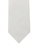 Peluche Refined Coral White Neck Tie For Men