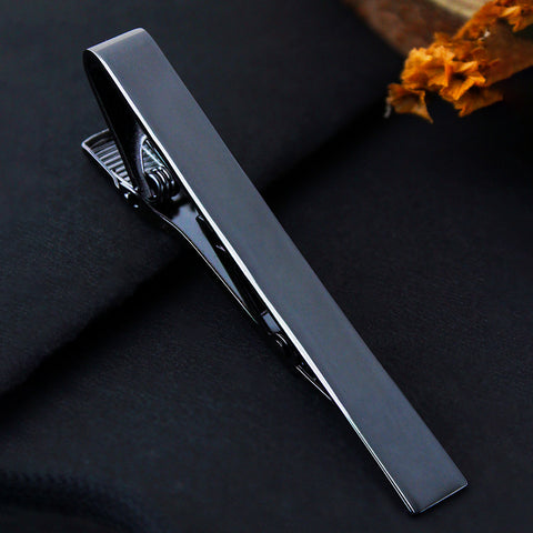 Peluche Sleekly Black Matt Tie Pin