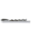 Peluche Twisted Silver Tie Pin