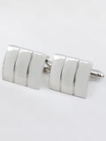 Peluche Minimalist Cufflinks and Tie Pin Set