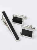 Peluche Mr.Dapper Enamel Play Cufflinks and Tie Pin Set