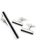 Peluche Mr.Dapper Sheek Look Cufflinks and Tie Pin Set