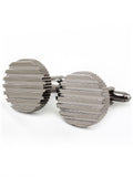 Peluche The Striped Rust Cufflink and Tie Pin Set