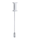 Peluche Alphabet 'I' Silver Lapel Pin for Men