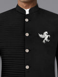 Peluche Royal Pegasus Silver Stainless Steel Brooch For Men