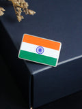 Peluche National Flag Tricolor Lapel Pin for Men