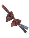 Peluche Fine Elegance Black Cummerbund, Bow Tie & Pocket Square Set