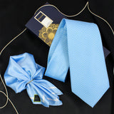 Neck Tie and Pocket Square Set for Men