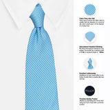 Neck Tie and Pocket Square Set for Men