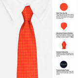 Neck Tie and Pocket Square Set for Men