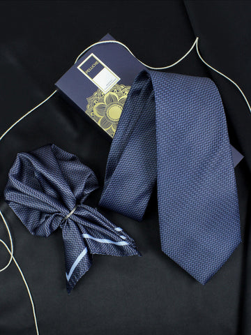 Neck Tie and Pocket Square Set for Men