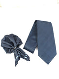 Neck Tie and Pocket Square Set for Men