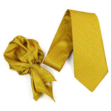 Neck Tie and Pocket Square Set for Men