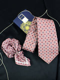 Neck Tie and Pocket Square Set for Men