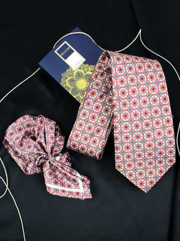Neck Tie and Pocket Square Set for Men