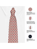 Neck Tie and Pocket Square Set for Men