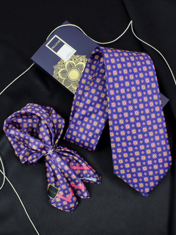 Neck Tie and Pocket Square Set for Men