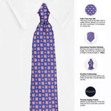 Neck Tie and Pocket Square Set for Men