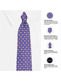 Neck Tie and Pocket Square Set for Men