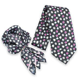 Neck Tie and Pocket Square Set for Men