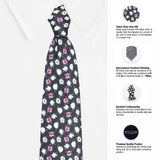 Neck Tie and Pocket Square Set for Men