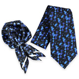 Neck Tie and Pocket Square Set for Men