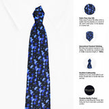 Neck Tie and Pocket Square Set for Men