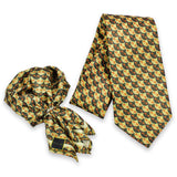 Neck Tie and Pocket Square Set for Men